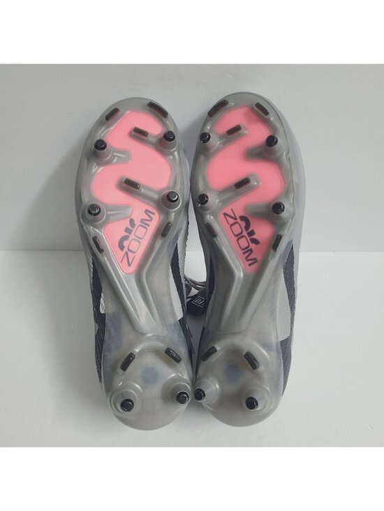 NEW Nike Mercurial Superfly 9 Elite Soccer Cleats HF4390-001 Size 5.5 Gray main image 4